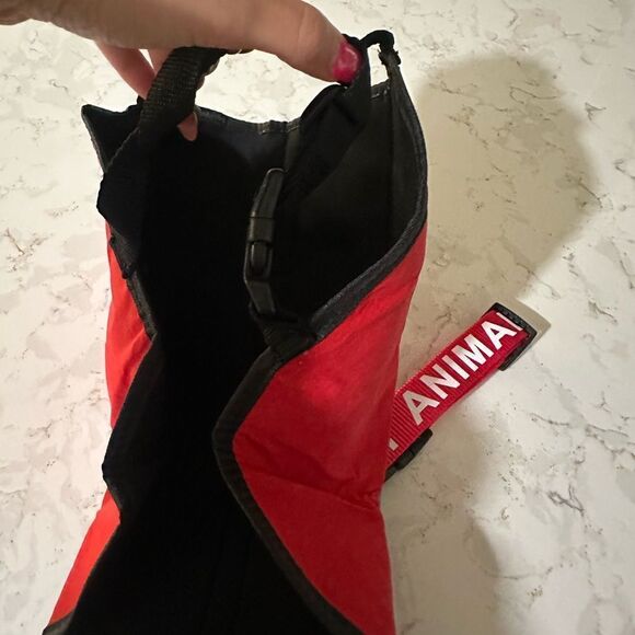 Red Support Animal Vest and Collar - Picture 2 of 3